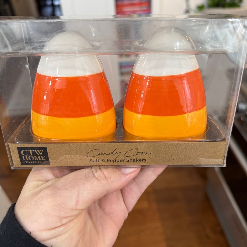 CTW Home Collection Candy Corn Salt & Pepper Shakers